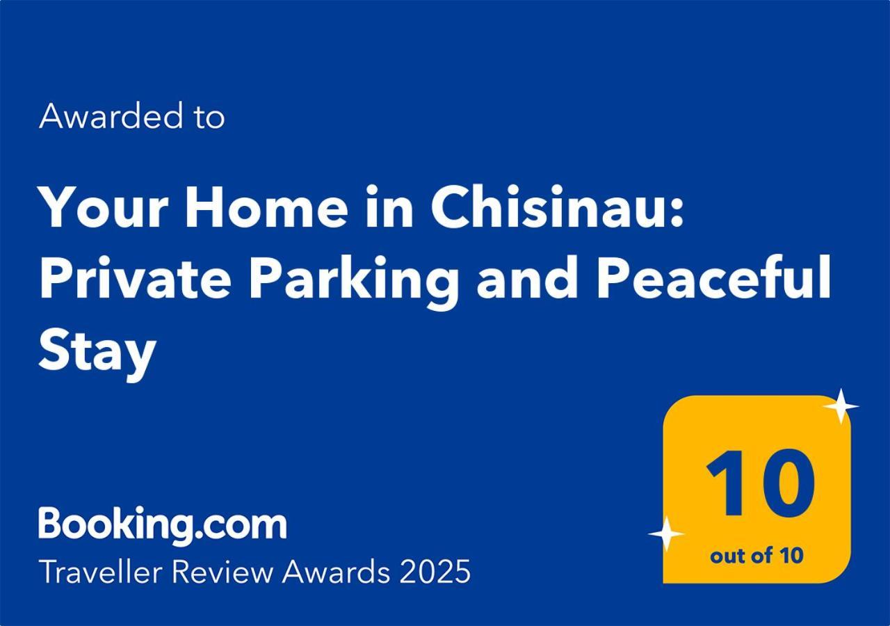 Apartment Your In Chisinau: Private Parking And Peaceful